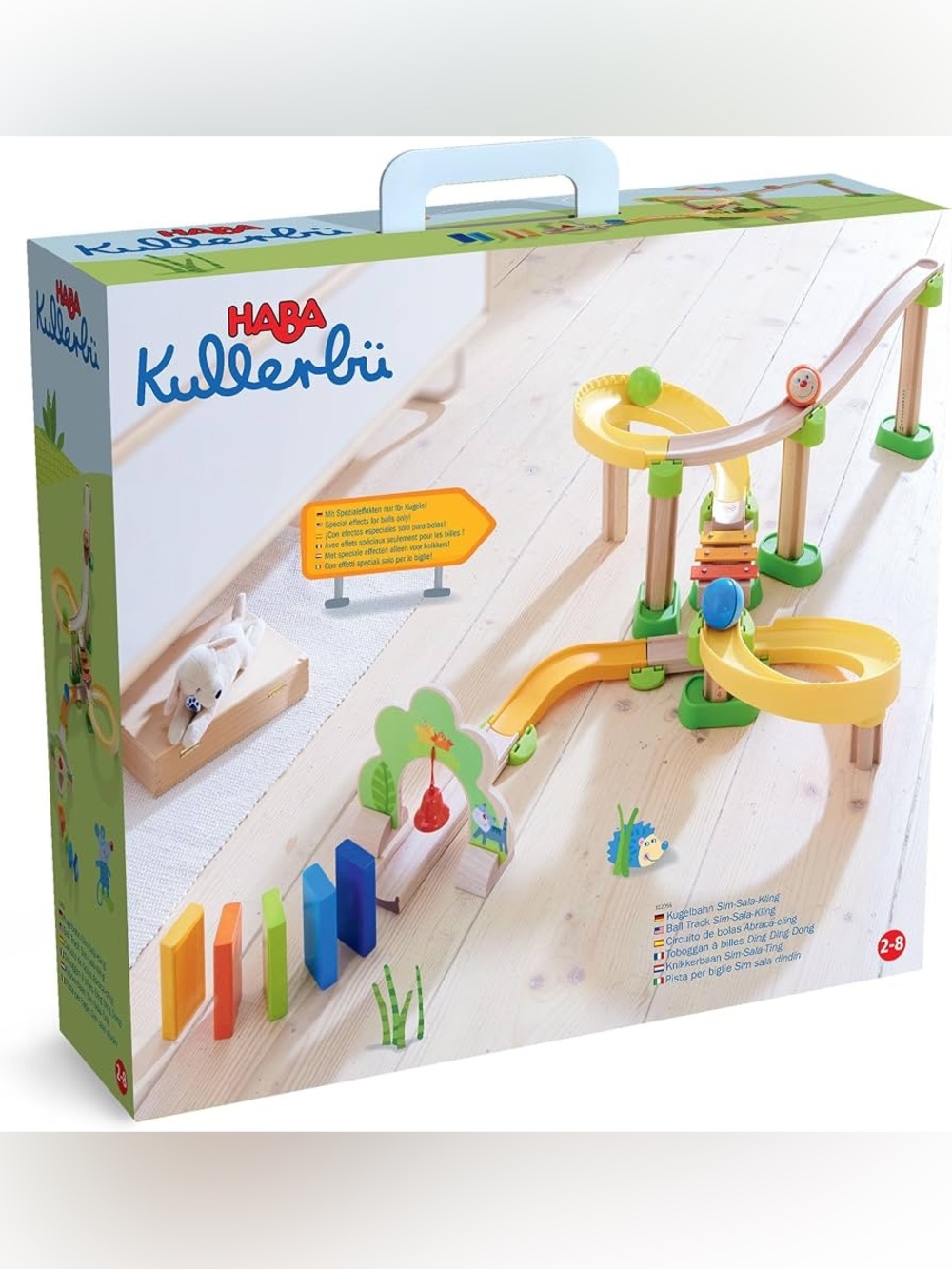 Haba Kullerbu Sim-Sala-Kling 38 Piece Wooden Track Set